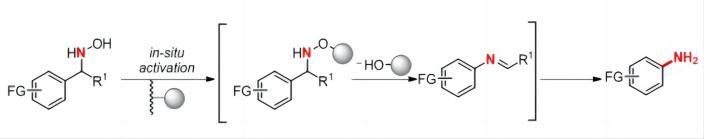 From Hydroxylamines to Anilines via Trifluoroacetic Anhydride (TFAA) Assisted Stieglitz Rearrangement